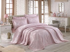 Покривало Gardines 240х260 см Miray пудрове