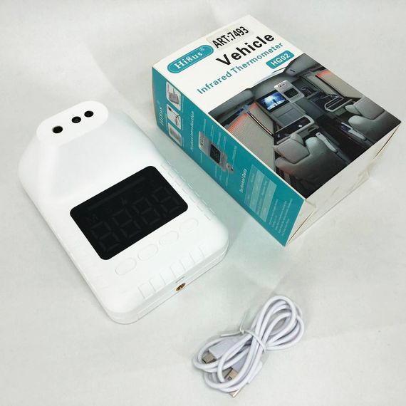 Стаціонарний безконтактний термометр Hi8us HG 02 з голосовими повідомленнями, Термометр електронний | Зображення 9