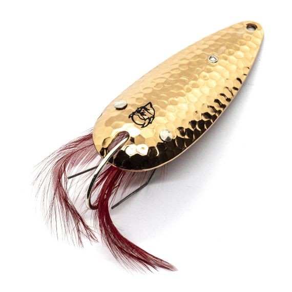 Блешня Dardevle Weedless 70mm 21g #Hmrd Nickel/Blue (1565) | Зображення 4