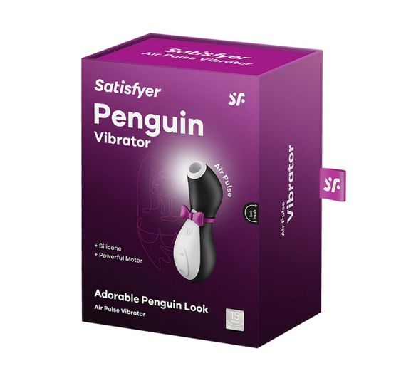 Вакуумный стимулятор клитора Satisfyer Penguin Air Pulse Sex Aura