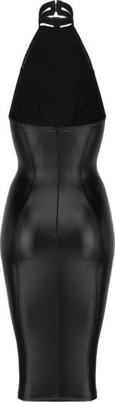 Платье с чокером Noir Handmade F160 из винила, черное, XL Sex Aura | Зображення 4
