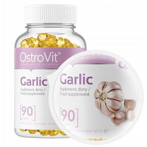 Натуральная добавка для спорта OstroVit Garlic 90 Caps | Зображення 1