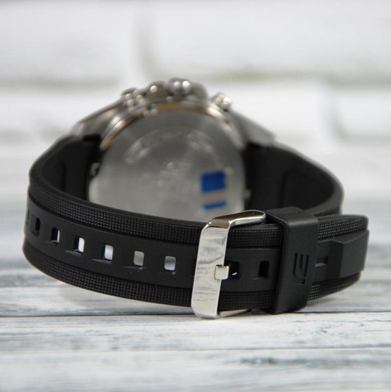 Водонепроницаемые кварцевые наручные часы Casio оригинал Япония Edifice EFV-550P-1AVUEF с полимерным ремешком | Зображення 3