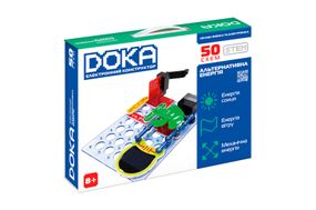 Конструктор електронний D70711 "АЛЬТЕРНАТИВНА ЕНЕРГІЯ" 50 схем DOKA