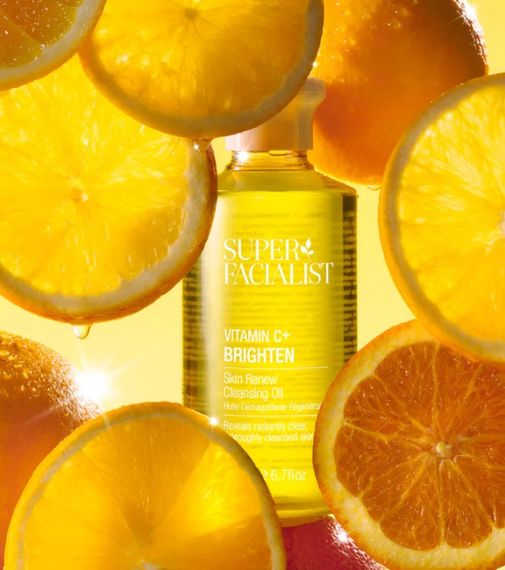 Масло для обличчя Superfacialist Vitamin C+ Skin Renew Cleansing Oil 100ml | Зображення 3