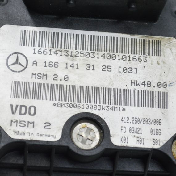 Дросельна заслінка Mercedes A-Class W168 1.4 / 1.6 дросель Мерседес а-клас A1661413125 | Зображення 4