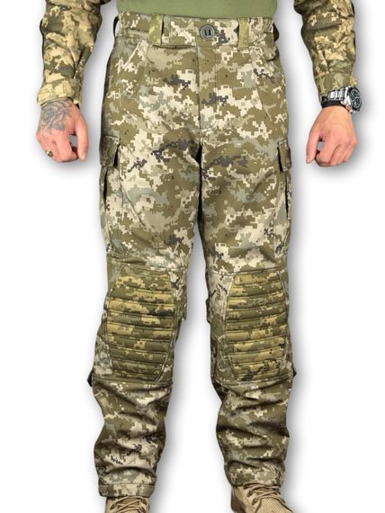 Тактичні штани Soft Shell з наколінниками "Піхота", Піксель |Розмір: 58/4 | Зображення 1