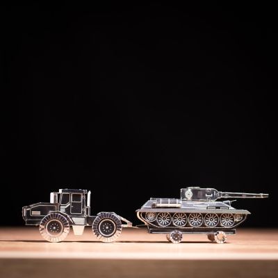 Конструктор Metal Time колекційна модель Tractor Slobozhanets (MT074) | Зображення 2