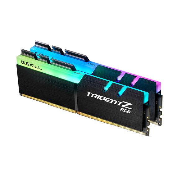 Модуль пам'яті для комп'ютера DDR4 32GB (2x16GB) 3600 MHz Trident Z RGB G.Skill (F4-3600C18D-32GTZR) | Зображення 1