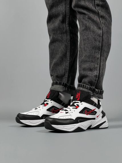 Кросівки N-ike M2K Tekno Black White Red 27.5см 43 27.5 см | Зображення 6