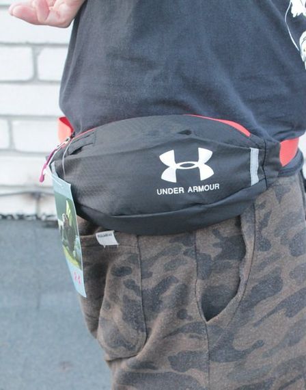 Поясная сумка Under Armour (черная) сумка на пояс | Зображення 7