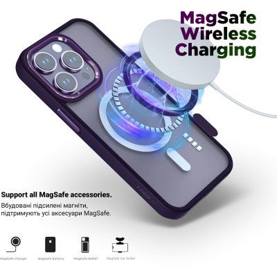 Чехол для мобильного телефона Armorstandart Unit MagSafe Apple iPhone 11 Purple (ARM68875) | Зображення 2