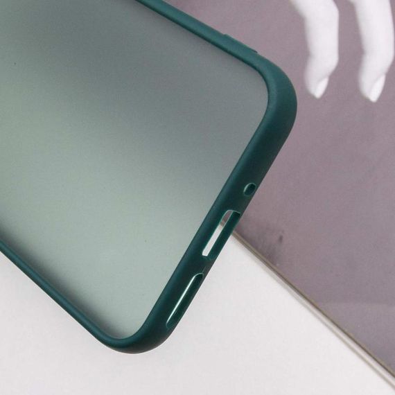Чохол TPU+PC Lyon Frosted для Samsung Galaxy S25 FE Green | Зображення 5