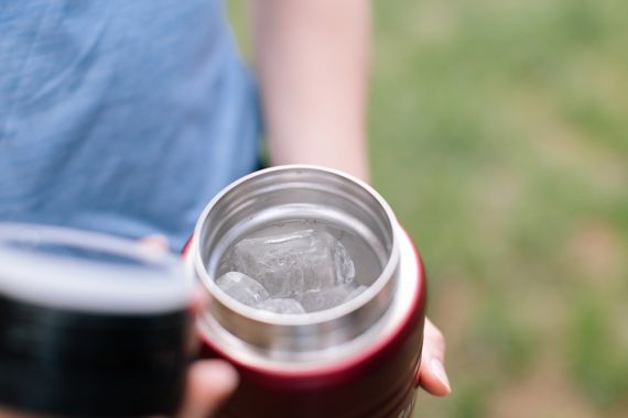 Термос харчовий Tribe Food Jar 0,35 л червоний, термос трайб для їжі, термос для супу | Зображення 7