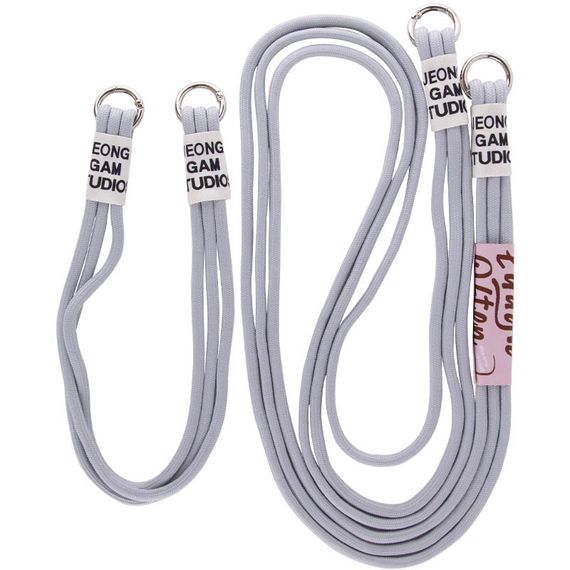 Чехол TPU two straps California для Apple iPhone 13 Pro (6.1") Серый / Stone | Зображення 4