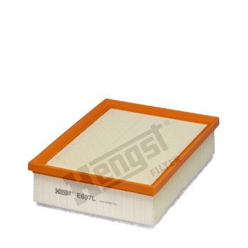 Фильтр воздушный Citroen C4 / Peugeot 307/308 1.8-2.0 i 04-, Hengst, E697L,