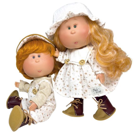 Іспанська Лялька Міа Хлопчик Міо Вініловий Рудий з Волоссям Нінес Mia Аutumn Nines d`Onil 30 см | Зображення 3