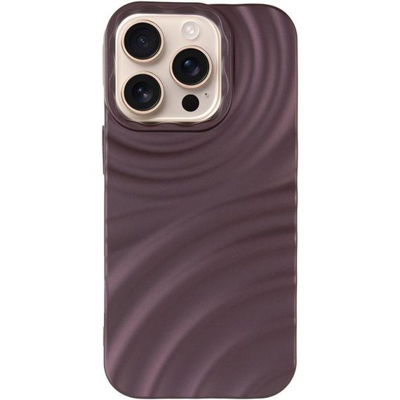 Чехол TPU MonoWave для Apple iPhone 13 Pro Max (6.7") Black Brown | Зображення 1