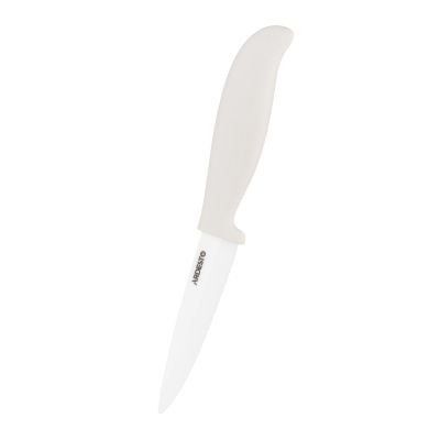 Кухонний ніж Ardesto Fresh 10см, кераміка, пластик, бежевий (AR2120BG)
