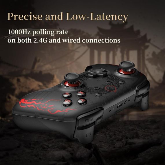 Геймпад 8bitdo Ultimate 2C Black Myth WuKong з ефектом Холла для Windows 10, 11, Android | Зображення 3