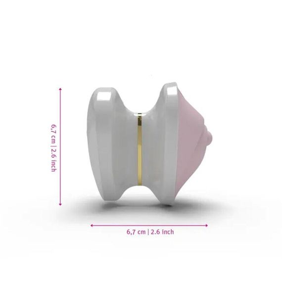 Вібратор для клітора Mystim Heart´s Desire White, 8 режимів, дуже потужний | Зображення 4