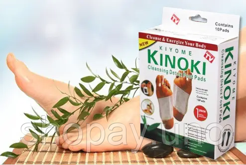 Пластырь для выводов токсинов  KINOKI