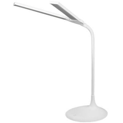 Лампа настільна LEDVANCE з акумулятором Panan Disc Double 5Вт 3000К 2200мАг USB-A білий (4058075301733)