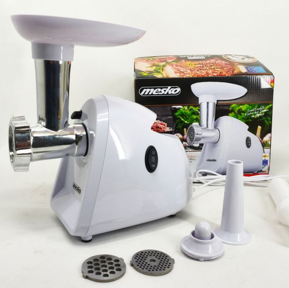 Мясорубка обычная Mesko MS 4809 1500Вт, Электромясорубки для дома для бара, Мощная домашняя мясорубка MO-51 | Зображення 8