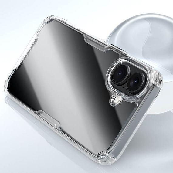 TPU чохол Nillkin Nature Pro Series для Apple iPhone 16 Plus (6.7") Безбарвний (прозорий) | Зображення 5