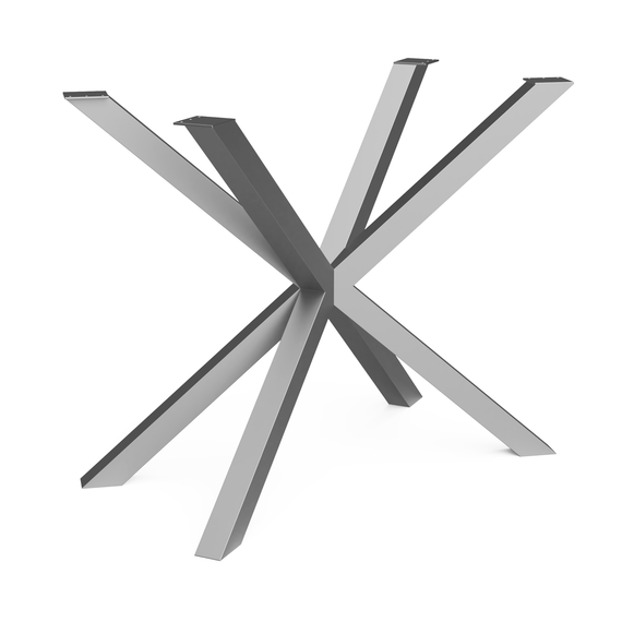 Каркас для столу з металу 850×450mm, H=730mm Сірий | Зображення 2