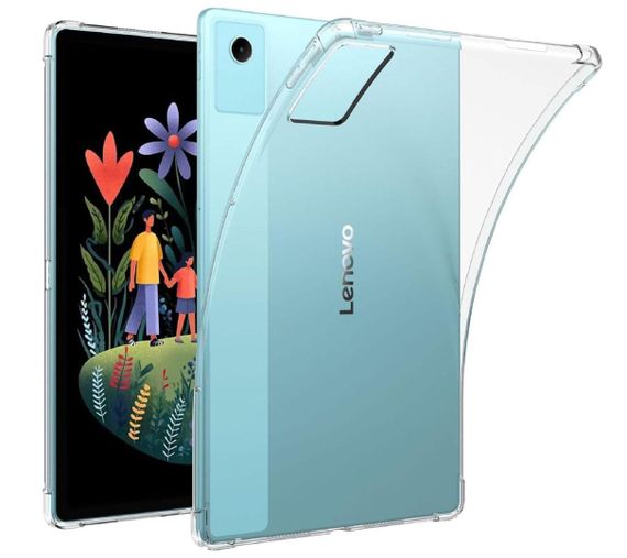 Силиконовый чехол бампер Primolux Silicone для планшета Lenovo Idea Tab Plus 12.1" / Xiaoxin Pad 12.1" - Clear | Зображення 1