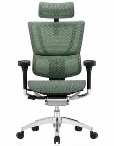 Кресло компьютерное MIRUS-IOO 2 (IOOE2-AB-HAM-5D-L) сетка Т-168-B6 Green