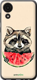 Чохол на Samsung Galaxy A03 Core A032F Єнотик з кавуном "4605u-2539-2448"