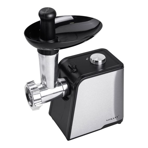 Электрическая мясорубка для фарша 1700 Вт электромясорубка для дома Sokany SK-087 | Зображення 3