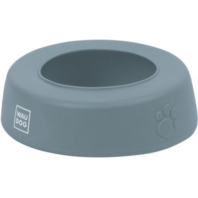 Посуда для собак WAUDOG Silicone Миска-непроливайка 1 л серая (507911) | Зображення 2