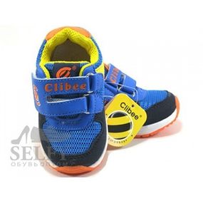 Кросівки F598d.blue-yellow Clibee 25