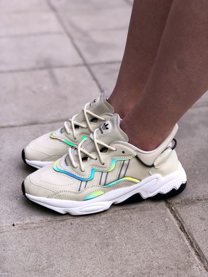 Жіночі кросівки Adidas Ozweego Milk White | Зображення 5