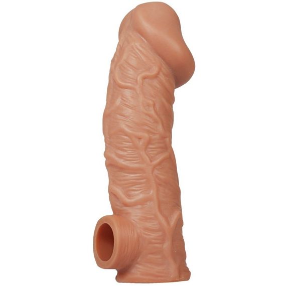 Насадка на член з отвором для мошонки Kokos 17,6 см. CS 001-L | Зображення 1