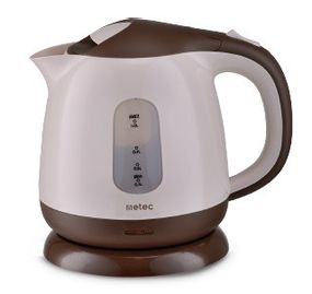 Електрочайник EK-01PBC 1л, 900-1100Вт, корпус пластик, кавовий Metec 700032