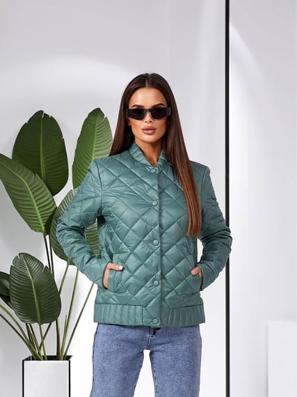 Куртка з ефектом стьобання, арт.310, шавлія | Зображення 5