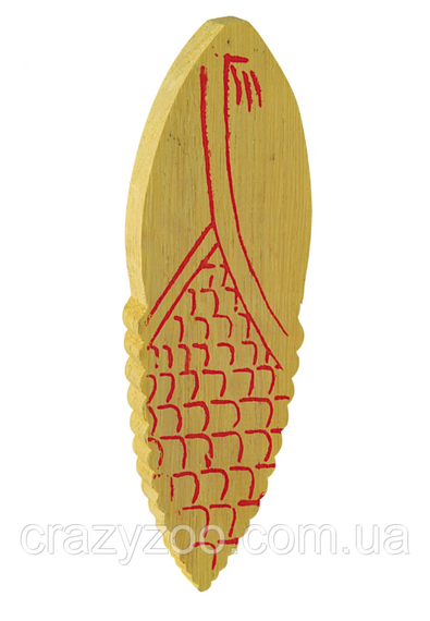 Іграшка для гризунів Ferplast PA 4754 Wooden Rabbit Gnaws Кукурудза 17х5 см 84754799 | Зображення 1