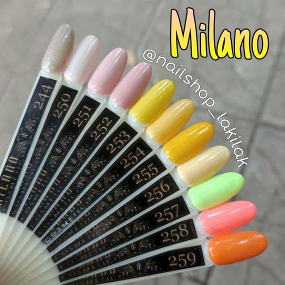 Гель-лак Milano 254 8мл | Зображення 4