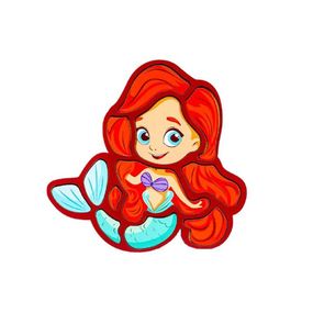 Детский пазл-вкладыш "Русалка" Puz-22965, 12 элементов