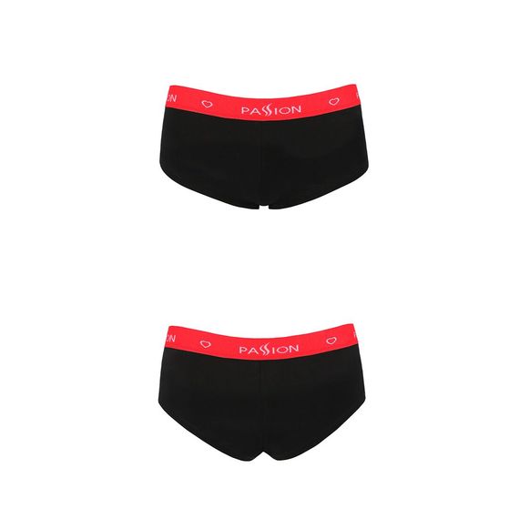 Трусики-шортики Passion PS003 PANTIES black, M | Зображення 4