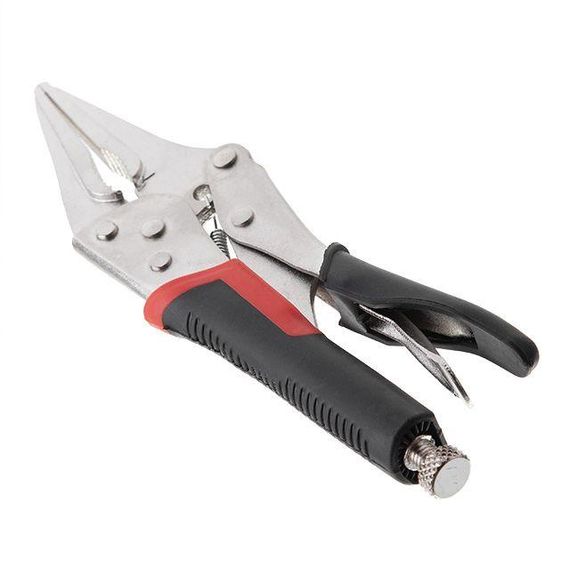 Кліщі затискні універсальні 230 мм подовжені, Cr-V INTERTOOL UT-52041 | Зображення 1