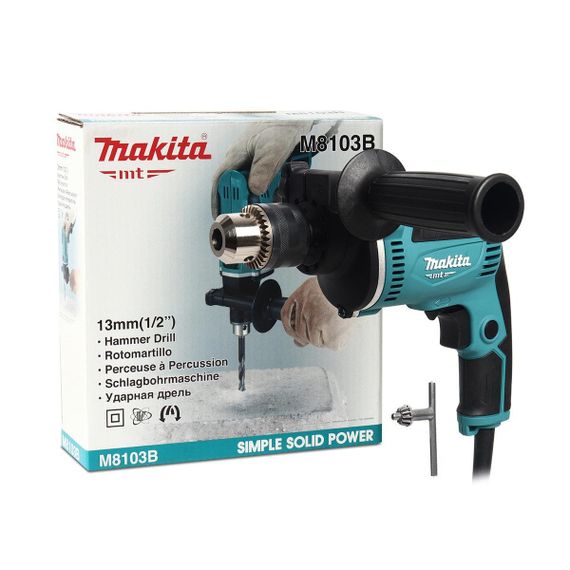 Дриль з ударом Makita MT M8103B (430 Вт, 1.5-13 мм, 0-3000 хв-1) | Зображення 4