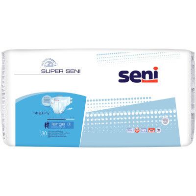 Подгузники для взрослых Seni Super Large 30 шт (5900516691417)