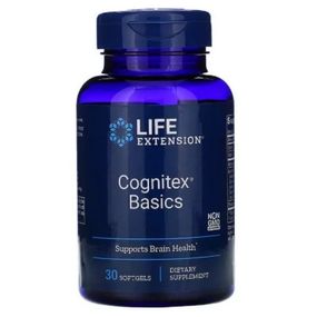 Витаминно-минеральный комплекс Life Extension Поддержка памяти и когнитивной функции, Cognitex Basics, 30