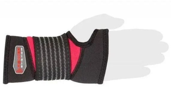 Бандаж на зап'ястя Power System PS-6010 NEO Wrist Support Black S/M (1 шт) (6010BK-3)