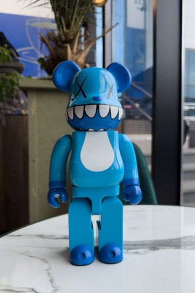 Bearbrick статуетка ведмідь Беарбрік 28 см mb023 блакитний
